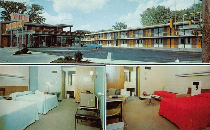 Birmingham House - Old Postcard View (newer photo)